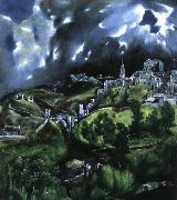 El Greco A View of Toledo Sweden oil painting artist